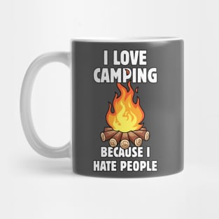 I love camping Mug
